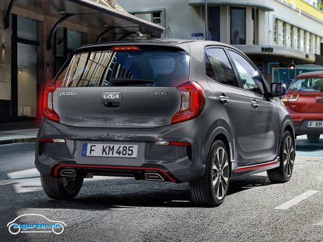 Kia Picanto Facelift - Heckansicht