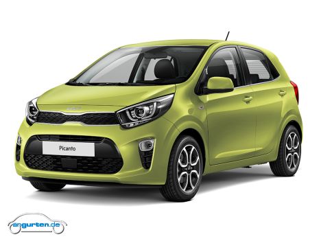 Kia Picanto Facelift - Frontansicht