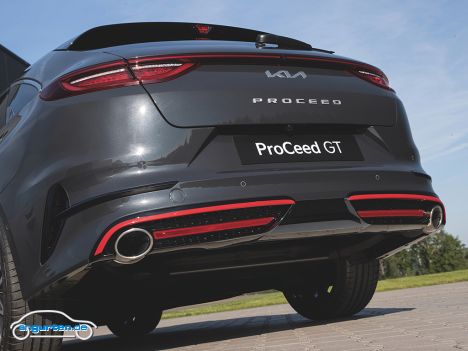 Kia Proceed Facelift MJ 2022 - Heck Detail