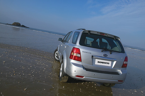 Kia Sorento, Heck - Meer