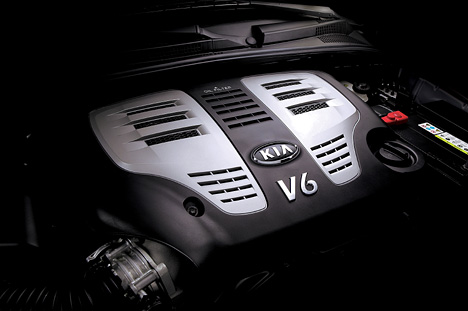 Kia Sorento, V6-Benzin Motor