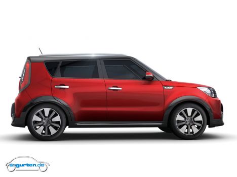 Kia Soul 2014 - Der Soul basiert auf einer komplett neuen Plattform, die an den neuen ceed angelehnt ist.