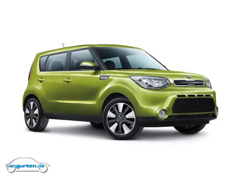 Kia Soul 2014 - Insgesamt ist die Karosserie des Kia Soul etwas gewachsen.