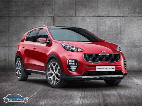 Kia Sportage 2016 - Frontansicht