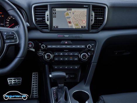 Kia Sportage 2016 - Mit angenehmem Infotainment.