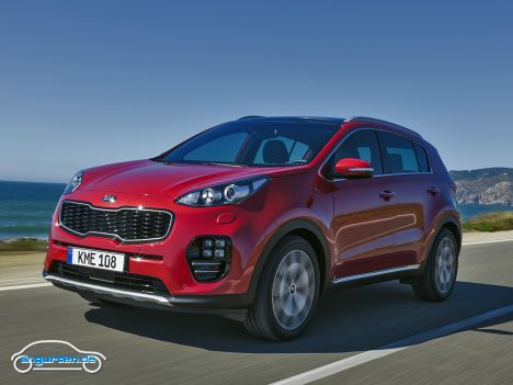 Kia Sportage 2016 - Frontansicht