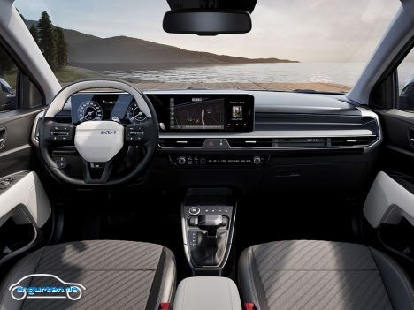 Kia Stonic Facelift (MJ 2026) - Hier der Innenraum in der GT-Line Ausstattung. Deutlich gehoben.