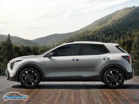 Kia Stonic Facelift (MJ 2026) - Und hier die GT Line von außen.