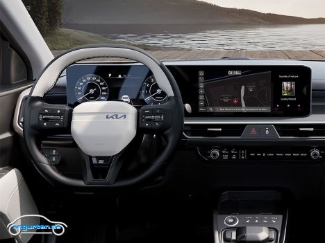 Kia Stonic Facelift (MJ 2026) - Cockpit Detail in GT Line