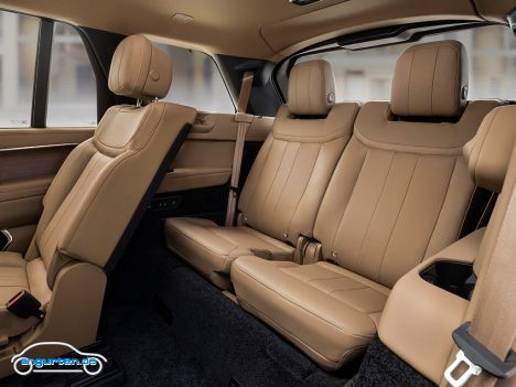 Range Rover 2022 - Rücksitze, umklappbar