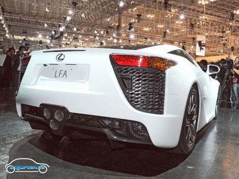 Lexus LFA - Heck