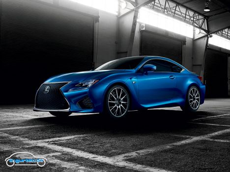 Lexus RC F Concept - Jede Menge Technik haut Lexus in die Sport-Studie des RC-Coupes. Unter anderem mehr als 450 PS.