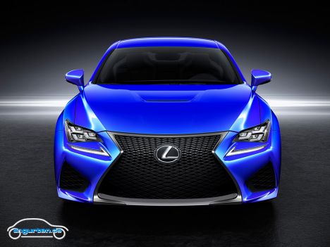 Lexus RC F Concept - In kurzen Fakten: Der Motor holt mehr als 450 PS aus 5.0 Litern Hubraum und liefert satte Power mit einem Drehmoment von 520 Nm.