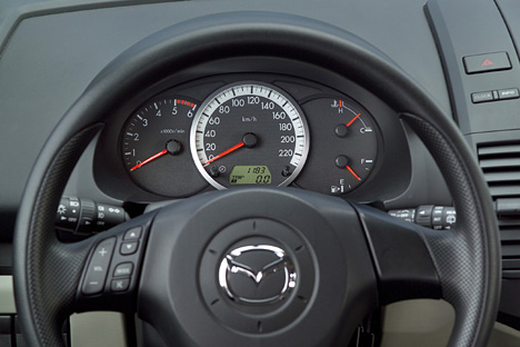 Mazda 5, Cockpit