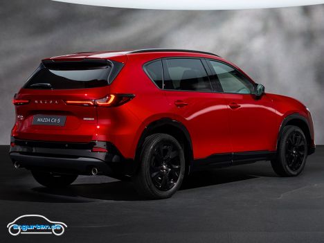 Mazda CX-5 2026 - Die edle Linie, die ja bereits im Mazda6e deutlich zu erkennen war, wird hier explizit fortgesetzt.