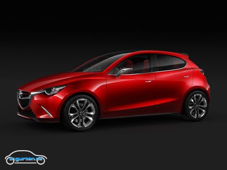 Mazda Hazumi - Die Studie Hazumi gibt einen Ausblick auf die nächste Generation des Mazda2.