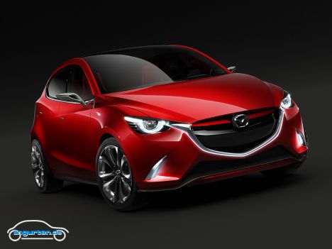 Mazda Hazumi - Mazda setzt auch hier auf das Kodo-Design, das ja bereits bei Mazda6 und Mazda3 hervorragend ankommt.