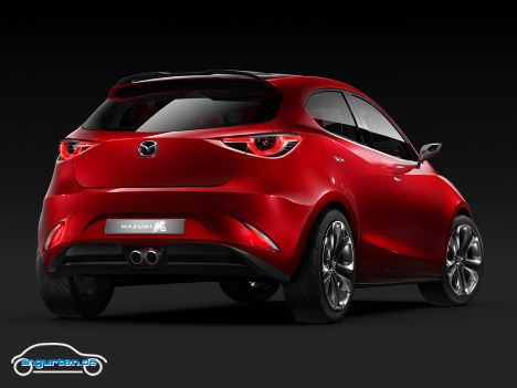 Mazda Hazumi - Auch die SKYACTIV Motoren sollen wieder zum Einsatz kommen - für den Kleinwagen wird es einen 1,5 Liter Dieselmotor geben.