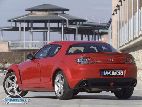 Mazda RX 8 - Heckansicht