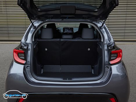 Der neue Mazda2 Hybrid - Gepäckraum