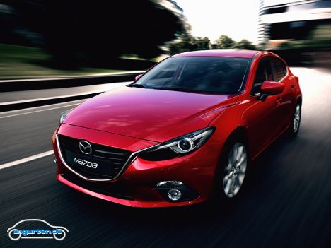 Der neue Mazda3 - Zu den Preisen hält Mazda sich derzeit noch bedeckt, wir gehen aber davon aus, dass diese im Wesentlichen unverändert bleiben dürften.