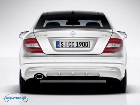 Mercedes C-Klasse Coupe - Heckansicht