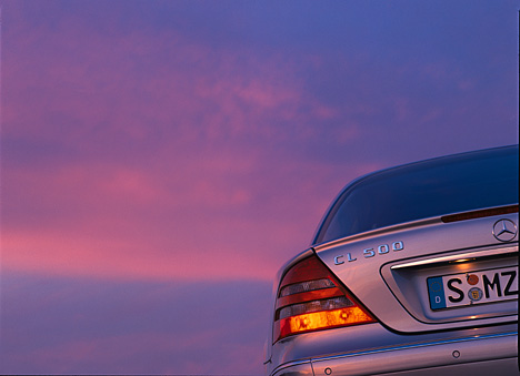 Mercedes CL, Heckleuchten