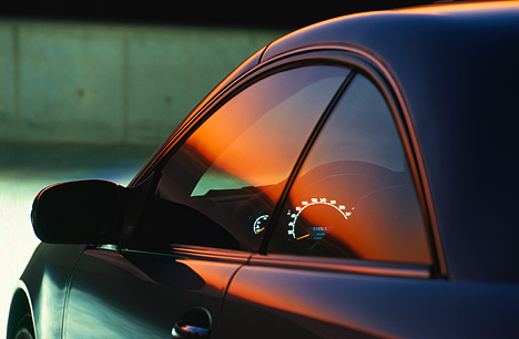 Mercedes CL, Seitenlinie, Detail