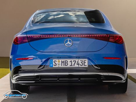 Mercedes CLA (2025) - Das Heck im Detail.