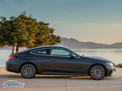 Mercedes CLE Coupe 2023 - Seitenansicht