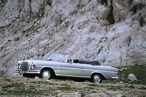 Tradition: W111/112 Modellreihe in den 60er Jahren