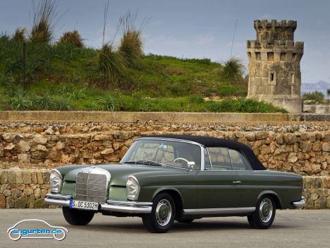 Mercedes-Benz E-Klasse Cabrio - Historische Modelle