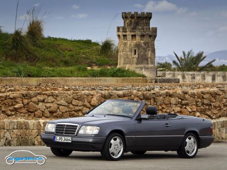 Mercedes-Benz E-Klasse Cabrio - Historische Modelle