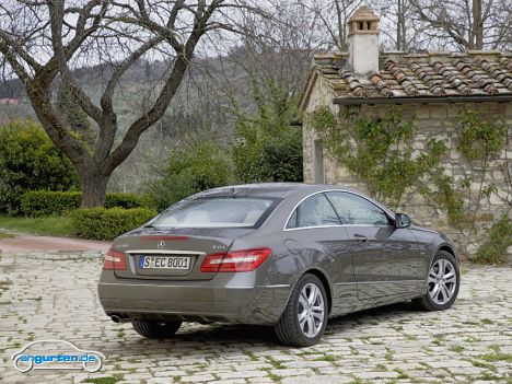 Mercedes E-Klasse Coupe - Heckansicht