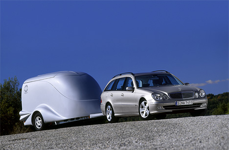 Für große Lasten geeignet: Mercedes E-Klasse T-Modell.