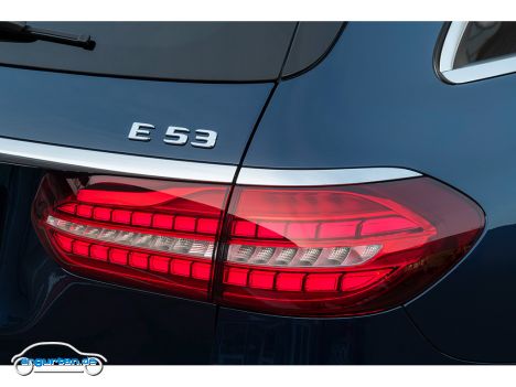 Mercedes E-Klasse T-Modell Facelift 2020 - Rückleuchten - im Facelift nicht wesentlich verändert.