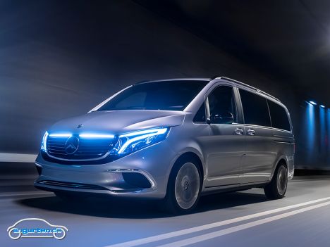 Mercedes EQV Concept: Ausblick auf elektrische V-Klasse - Bild 1