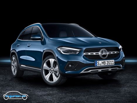 Der neue Mercedes GLA - Studio, Front