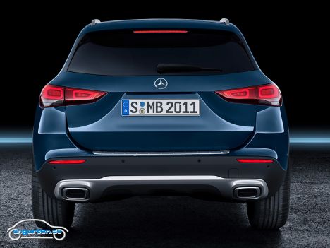 Der neue Mercedes GLA - Studio, Heck