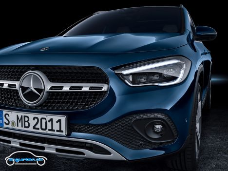 Der neue Mercedes GLA - Detail Front