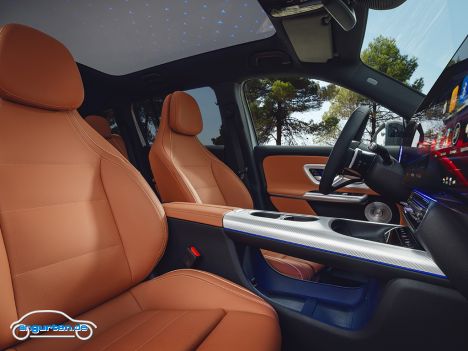 Mercedes GLB 2026 - Vordersitze in Beech Brown
