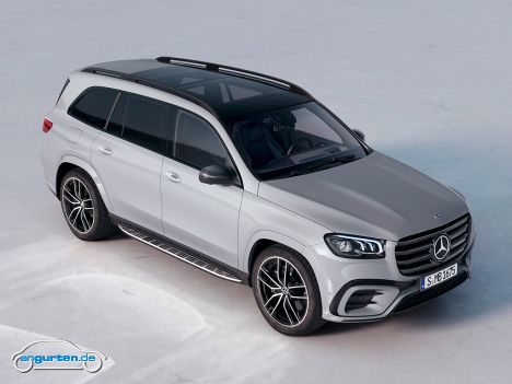 Mercedes GLS Facelift - Seitenansicht
