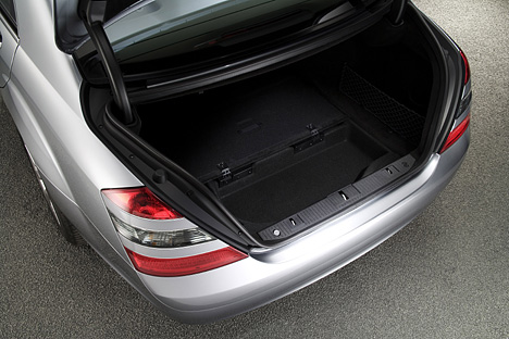 Mercedes S-Klasse, Kofferraum