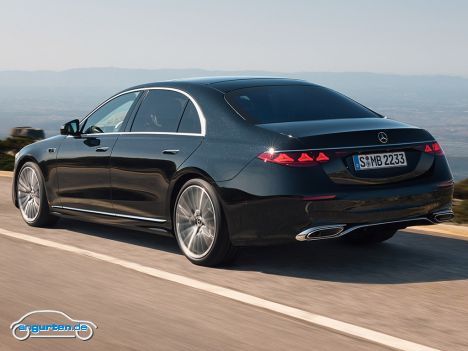 Mercedes S-Klasse 2026 - Facelift - Elektrische Klimakompressoren sind nun Standard.