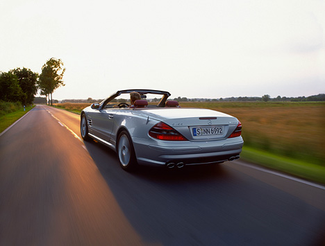 Mercedes SL - Heckansicht