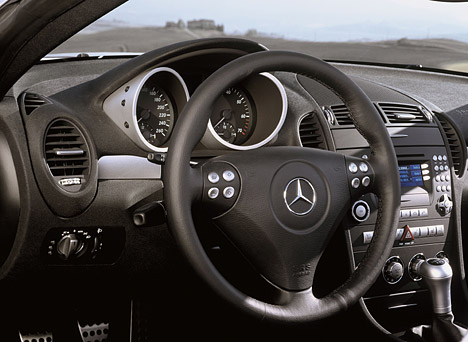 Das Interieur des SLK