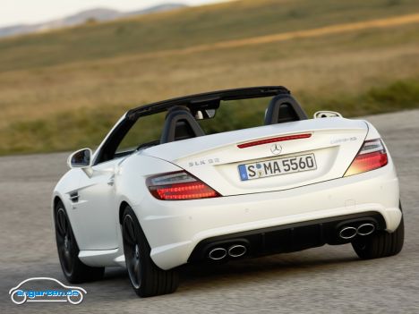 Mercedes SLK - Heckansicht