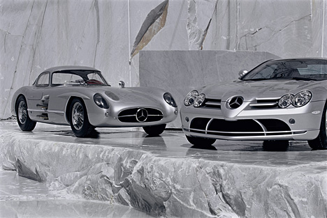 Mercedes SLR - mit historischen Vorbildern