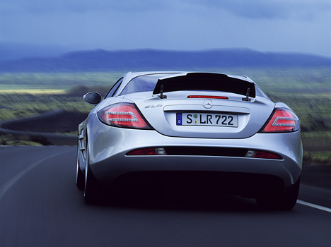 Mercedes SLR - Heck