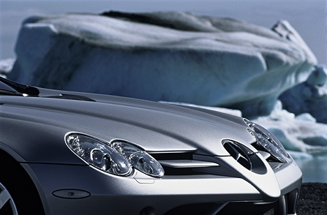 Mercedes SLR - Fire, Ice